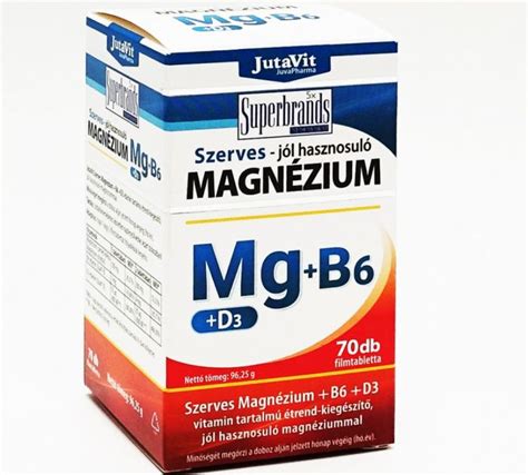 Magnézium és B6-vitamin molekulák
