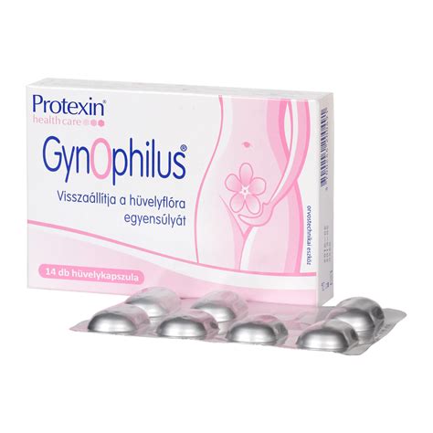 Protexin Gynophilus csomagolása