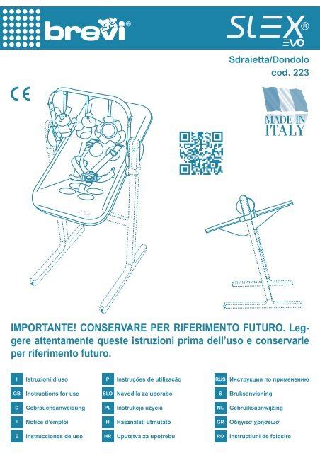 Brevi Slex Evo 223 funkciói
