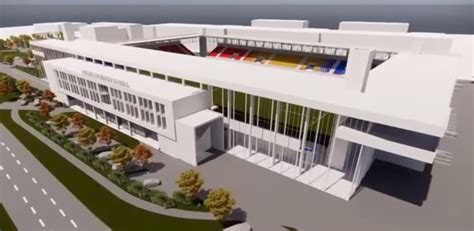 Az új rendelőépület látványterve