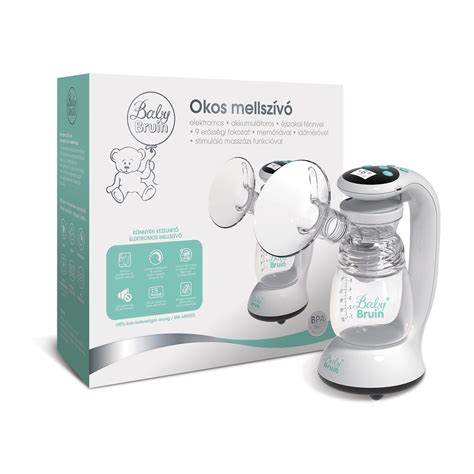 BabyBruin okos elektromos mellszívó tartozékokkal