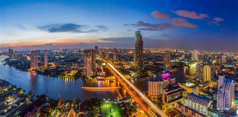 Bangkok látképe
