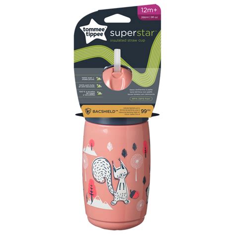 Tommee Tippee szívószálas itatópohár különböző színekben