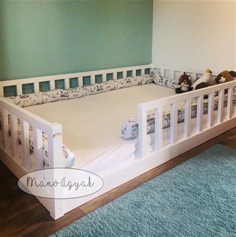 Leesésgátlós gyerekágy beépített tárolóval