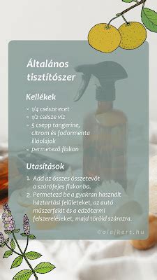 citromos tisztítószer