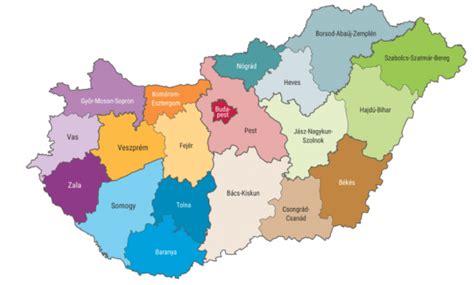 Inkubátorban elhelyezett csecsemők megyék szerint
