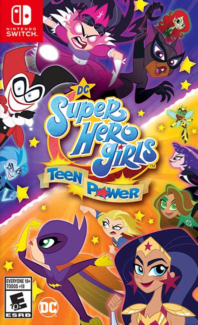 DC Super Hero Girls: Teen Power videójáték borítója