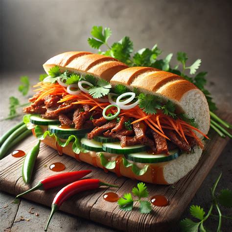 Vietnámi Banh mi szendvics