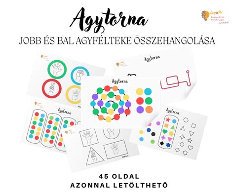 Koncentrációs gyakorlat a két agyfélteke kommunikációjának fejlesztésére
