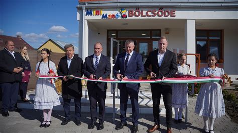 Újonnan átadott bölcsőde Mátészalkán