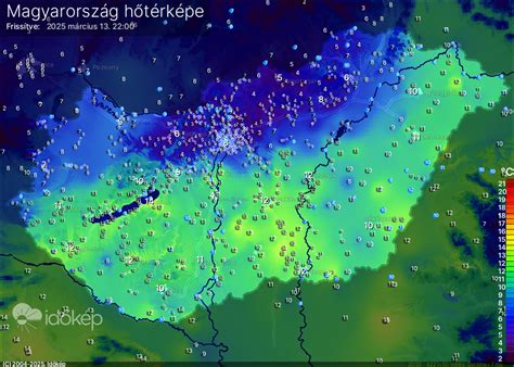 Hőtérkép a herék hőmérsékletéről
