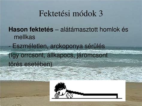 A hason fektetés fontossága