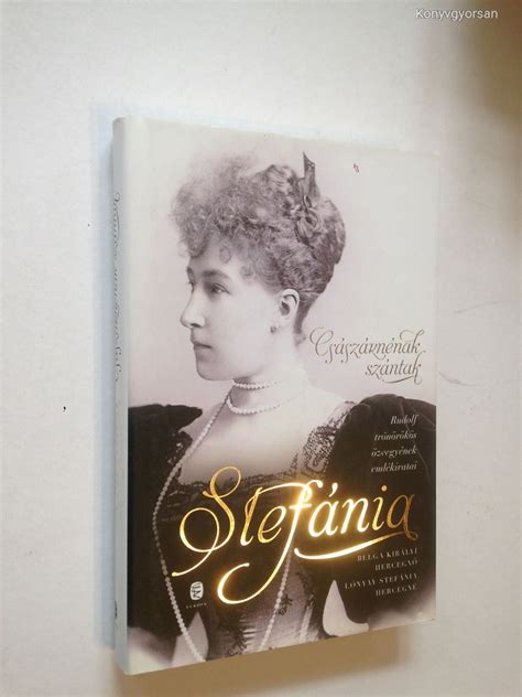 Stefánia belga hercegnő portréja és az Országos Stefánia Szövetség logója