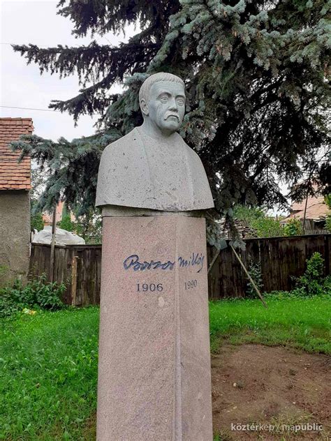 Borsos Miklós portréja Tihanyban, a Balaton partján