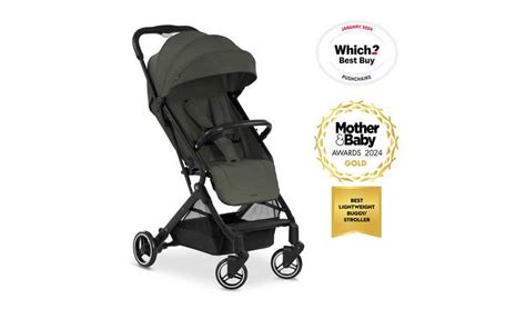 Hauck Travel N Care Dark Olive babakocsi profilból