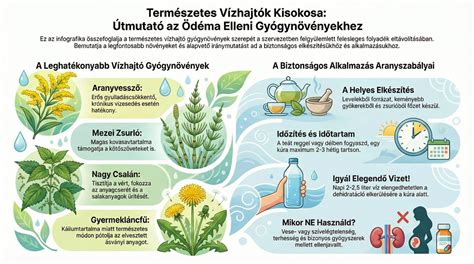 Természetes vízhajtó gyógynövények