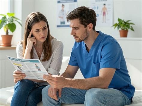 Pár konzultál egy meddőségi specialistával