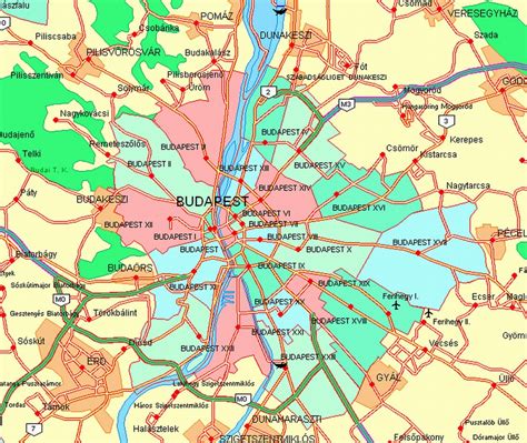Budapest XI. kerület térképe