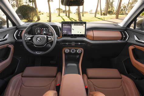 Skoda Kodiaq belső tér gyerekülésekkel