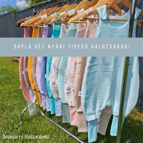 Különböző mintájú tipegő hálózsákok