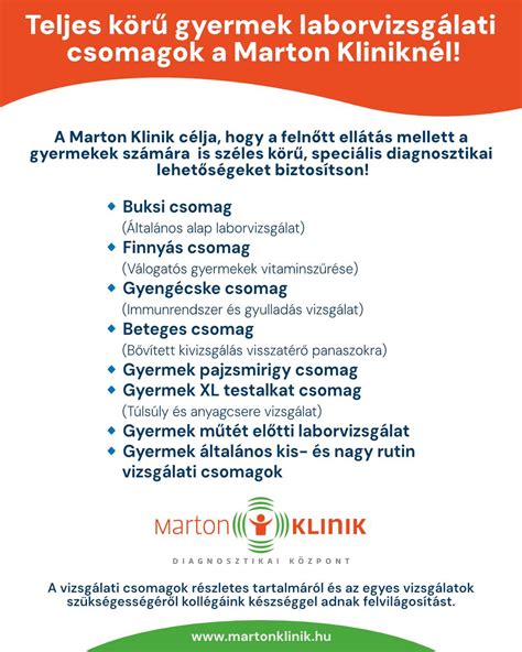 A lombikprogram előtti vizsgálatok listája