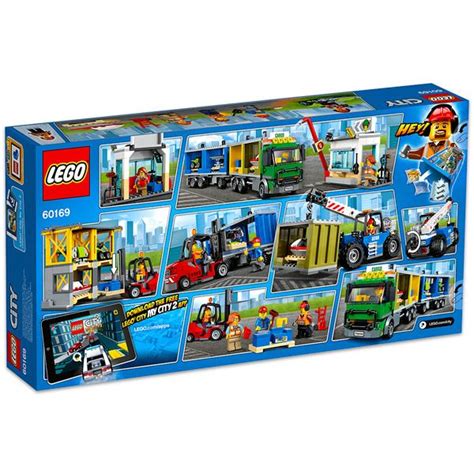LEGO City teher terminál kamion és konténerek