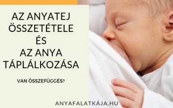 Az anyatej Omega-3 tartalma és az anya étrendje közötti összefüggés