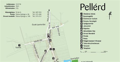 Pellérd térkép