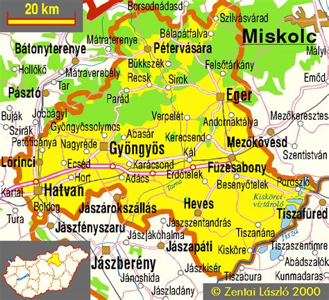 Térkép Mórahalomról és környékéről