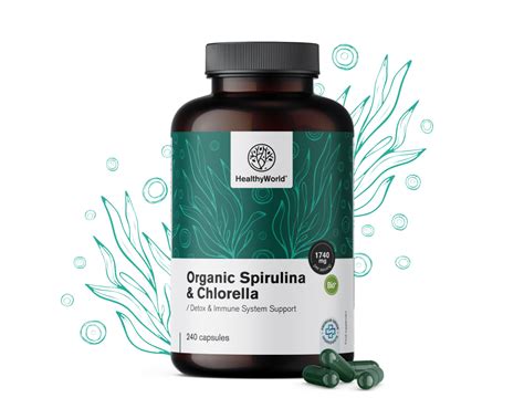 A spirulina és chlorella összehasonlítása