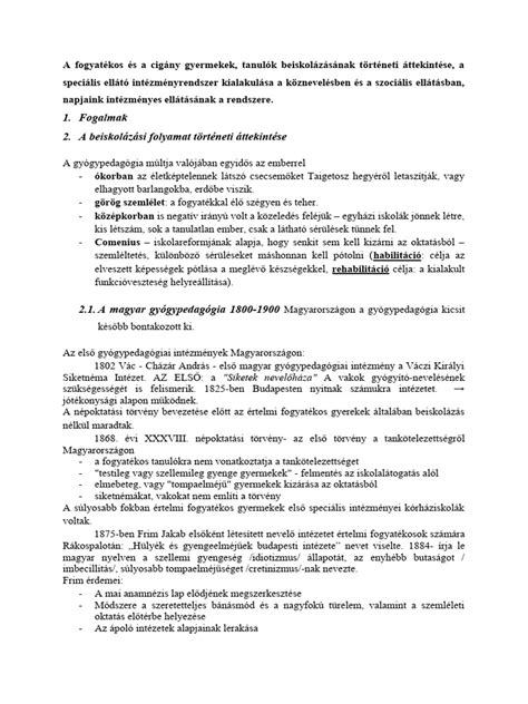 A védőnői hivatás történeti áttekintése