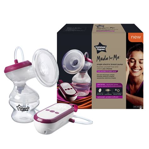 Tommee Tippee Made for Me hordható elektromos mellszívó használat közben