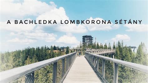 A Bachledka lombkorona-sétány térképe