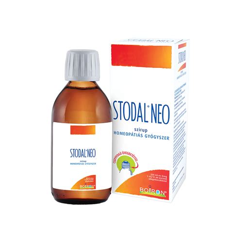 Stodal NEO szirup összetétele