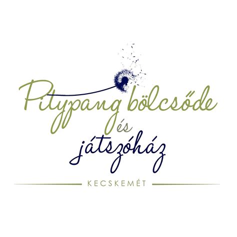Pitypang Bölcsőde logója és épülete