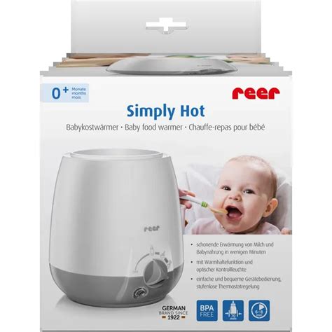 Reer Simply Hot 3310 palackmelegítő használatban