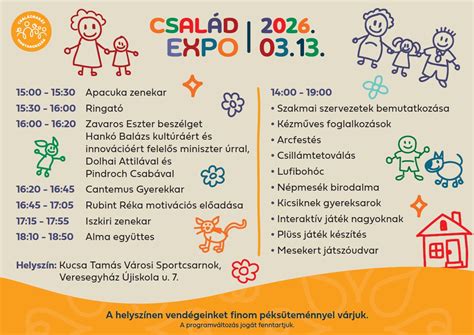Család Expo logó