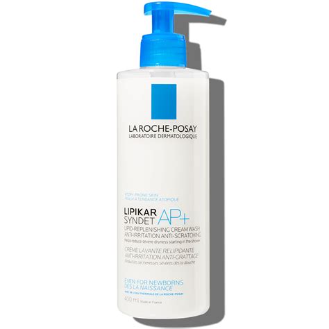La Roche-Posay Lipikar Syndet AP+ és Lipikar Baume AP+ termékek