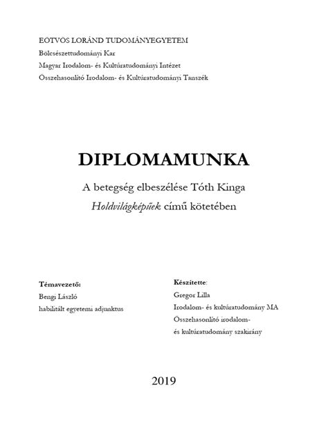 Tóth Kinga Holdvilágképűek című kötetének borítója