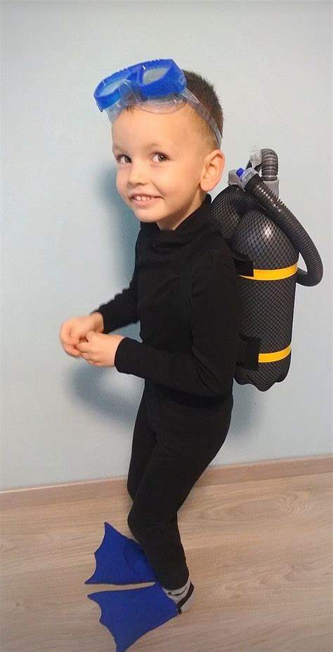 Babloo búvár baba búvárfelszereléssel