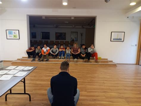 Diákok tehetséggondozó foglalkozáson