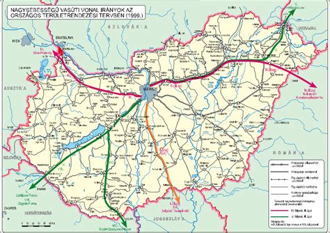 Térkép a kínai nagysebességű vasúthálózat főbb vonalairól