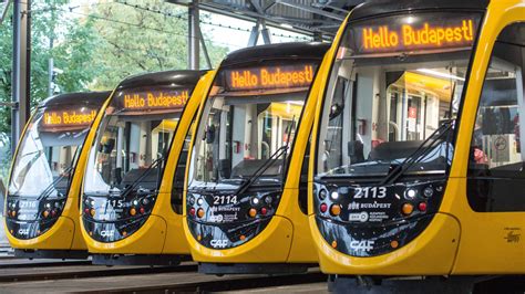 CAF Urbos villamos a budapesti 1-es vonalon