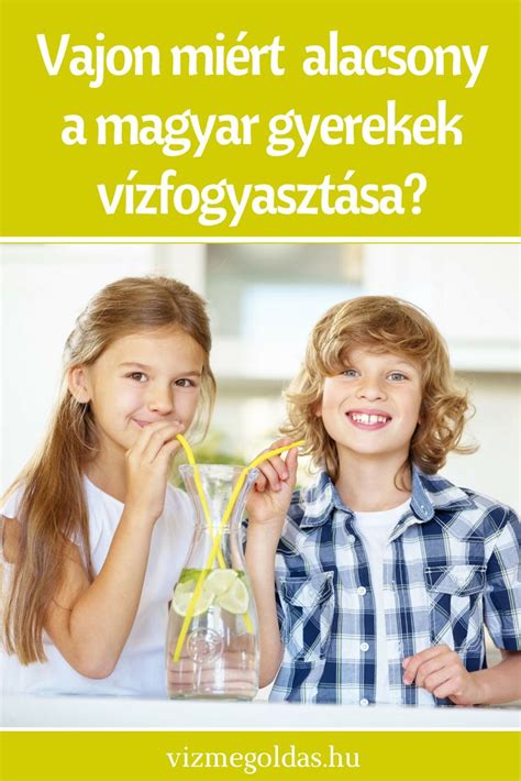 gyerekek vízfogyasztása