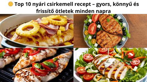 Csirkemell püré gyümölccsel