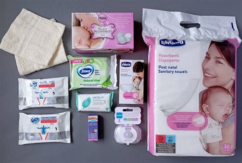 Különböző babaváró csomagok és termékek