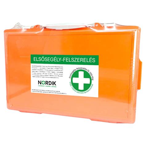 Munkahelyi elsősegély felszerelés