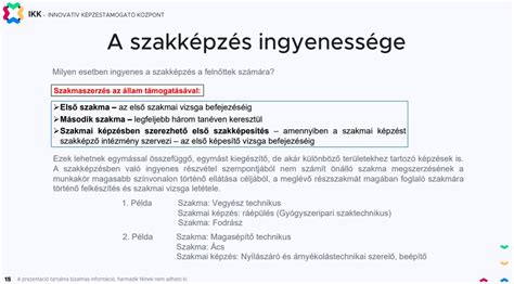 A felnőttképzés különböző típusait bemutató ábra