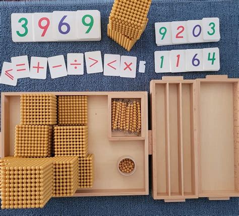 Montessori eszközök a csoportszobában