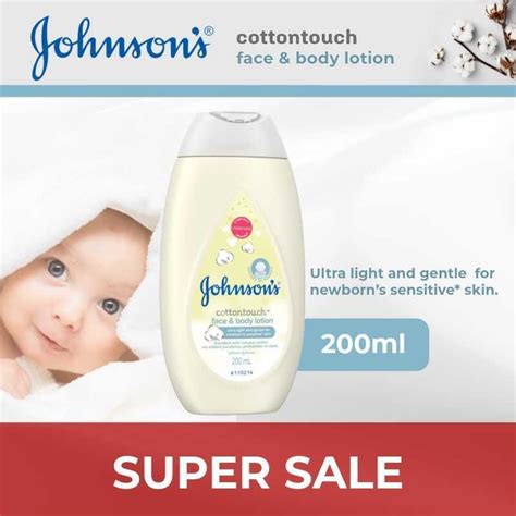 Johnson's CottonTouch termék csomagolása